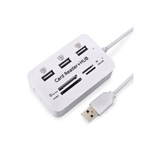 USB 3.0 HUB COMBO 3 PORTS CARD READER